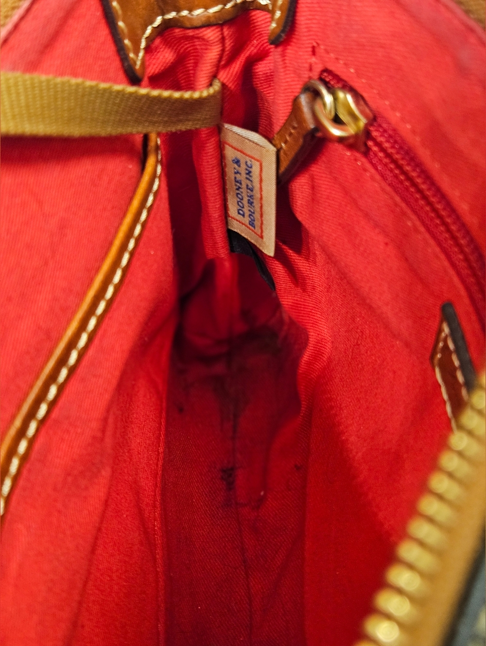 Dooney & Bourke black leather crossbody bag handbag purse - Picture 14 of 14